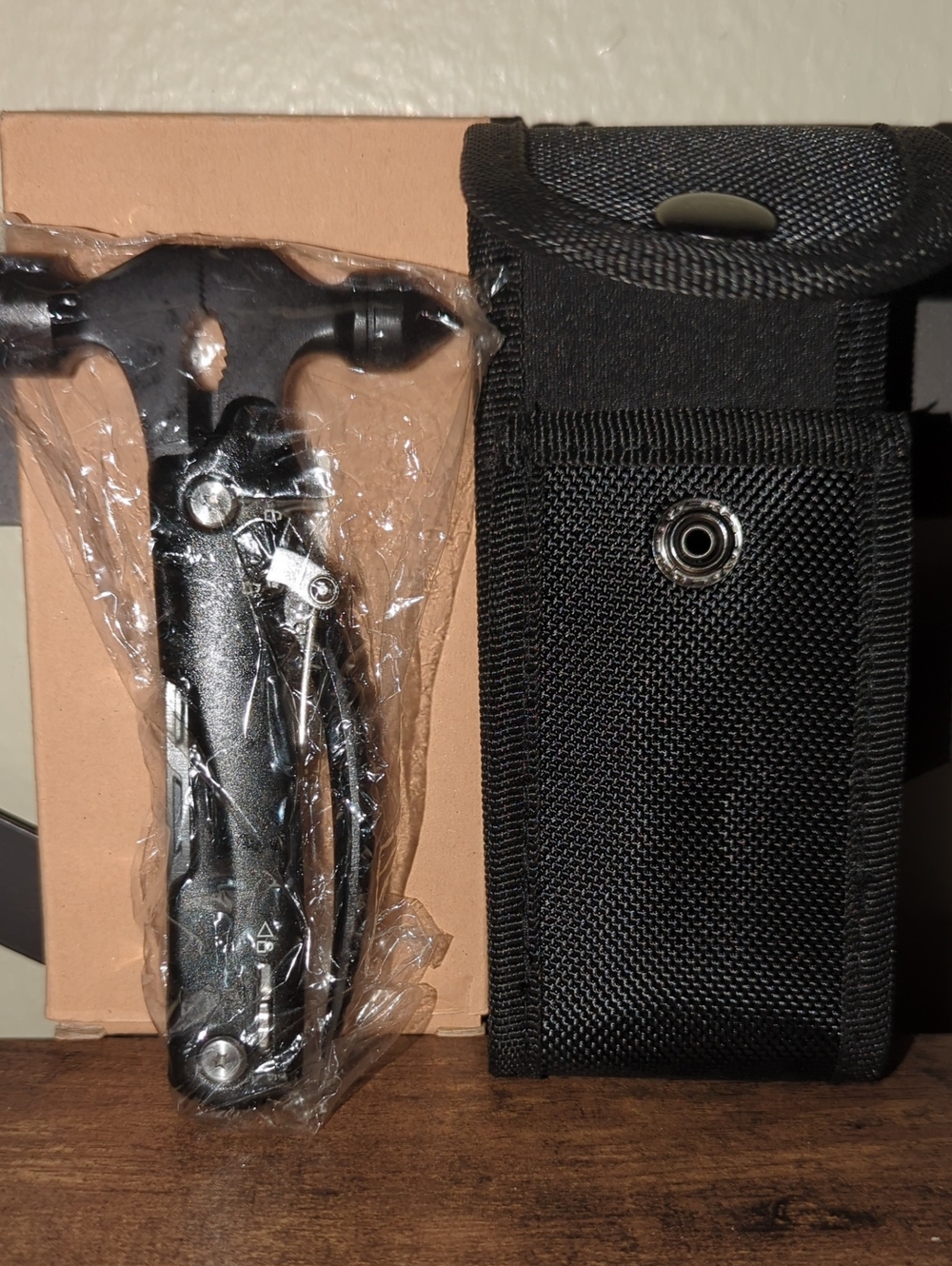 Black Multi-Tool with Nylon Holster